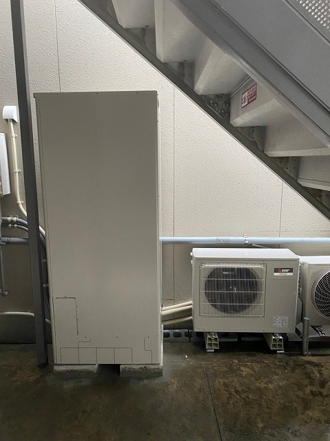 I様邸　エコキュート設置工事