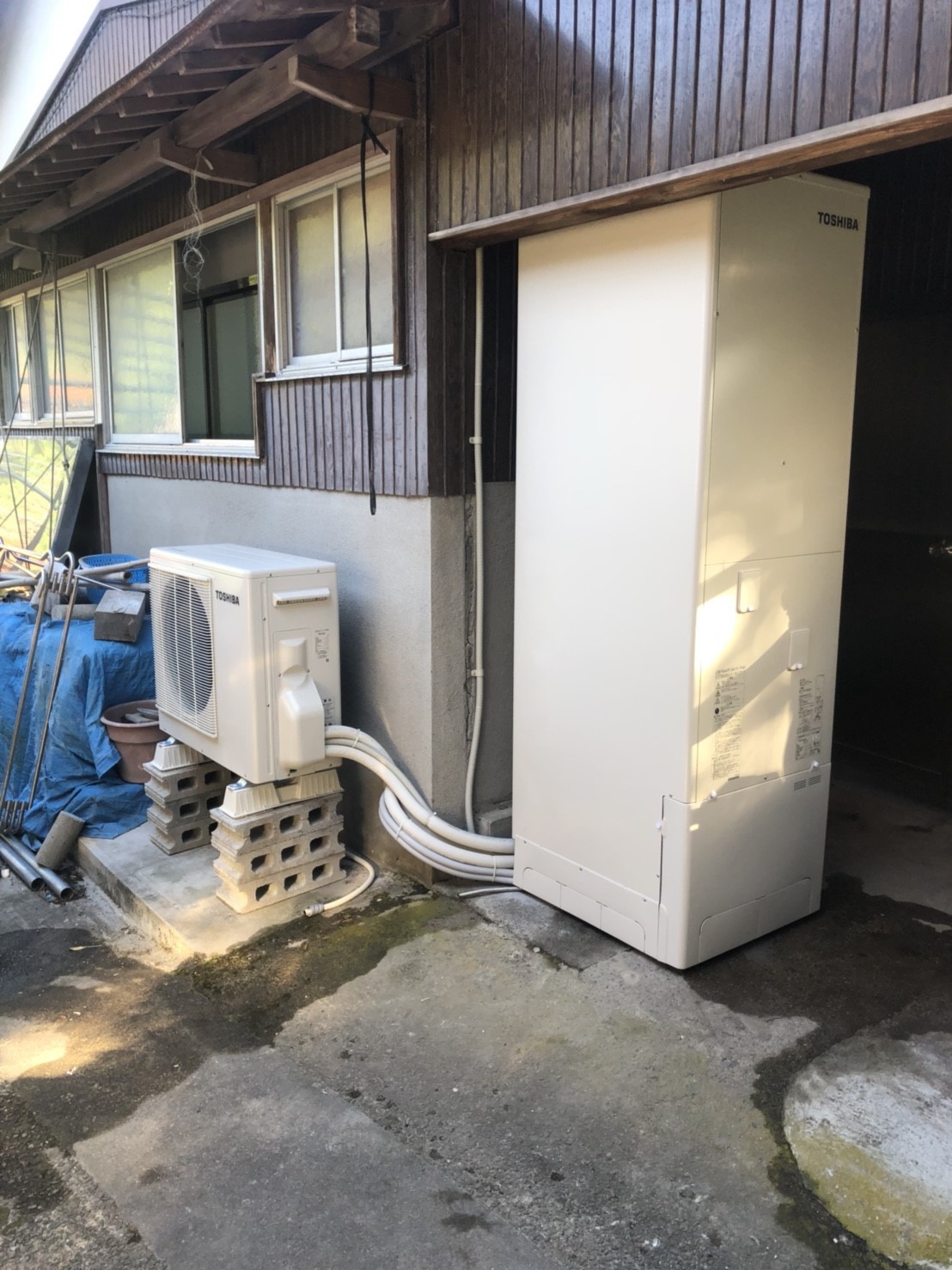 Y様邸 エコキュート設置工事