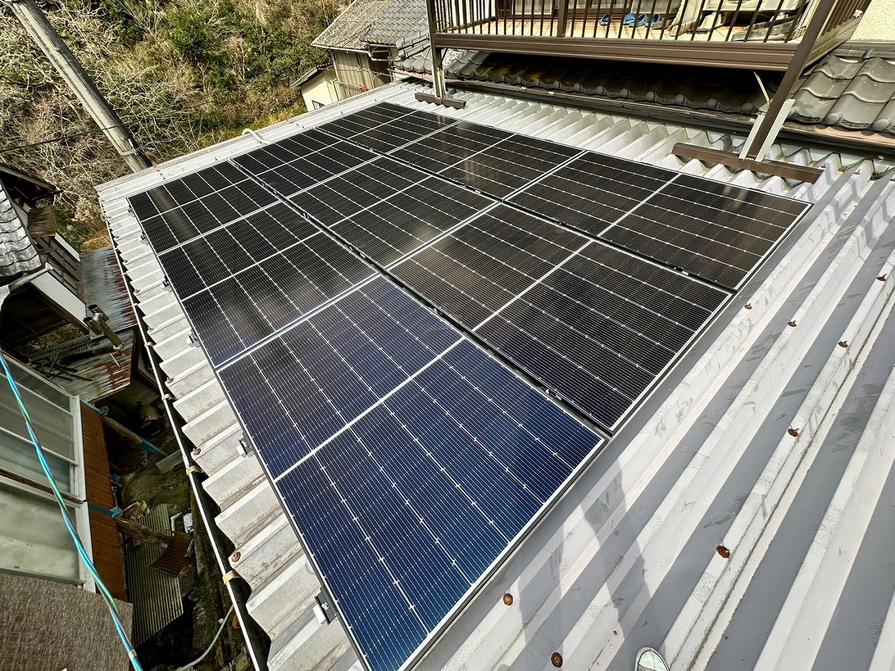 O様邸　太陽光発電システム設置工事
