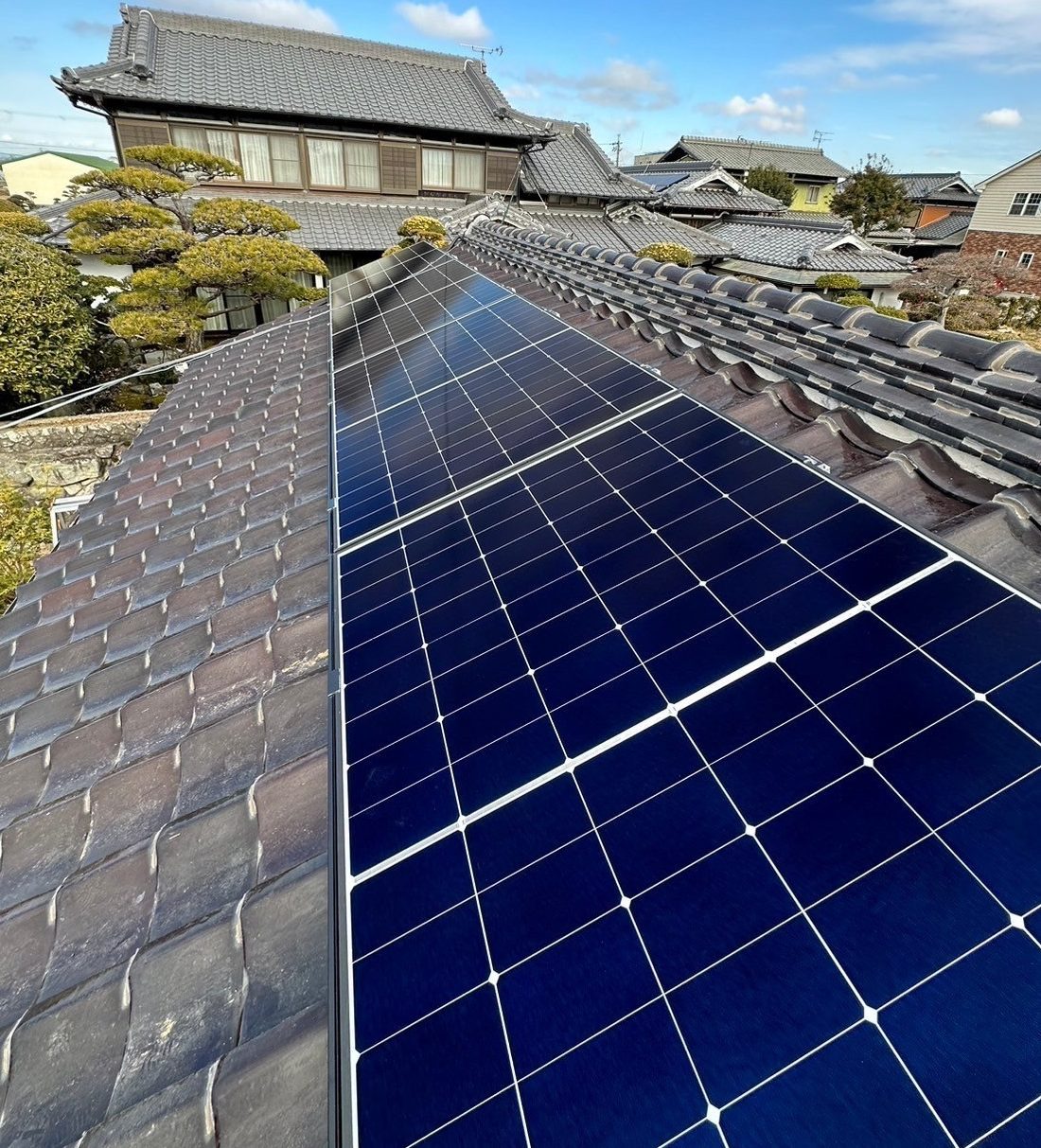 T様　太陽光発電設置工事