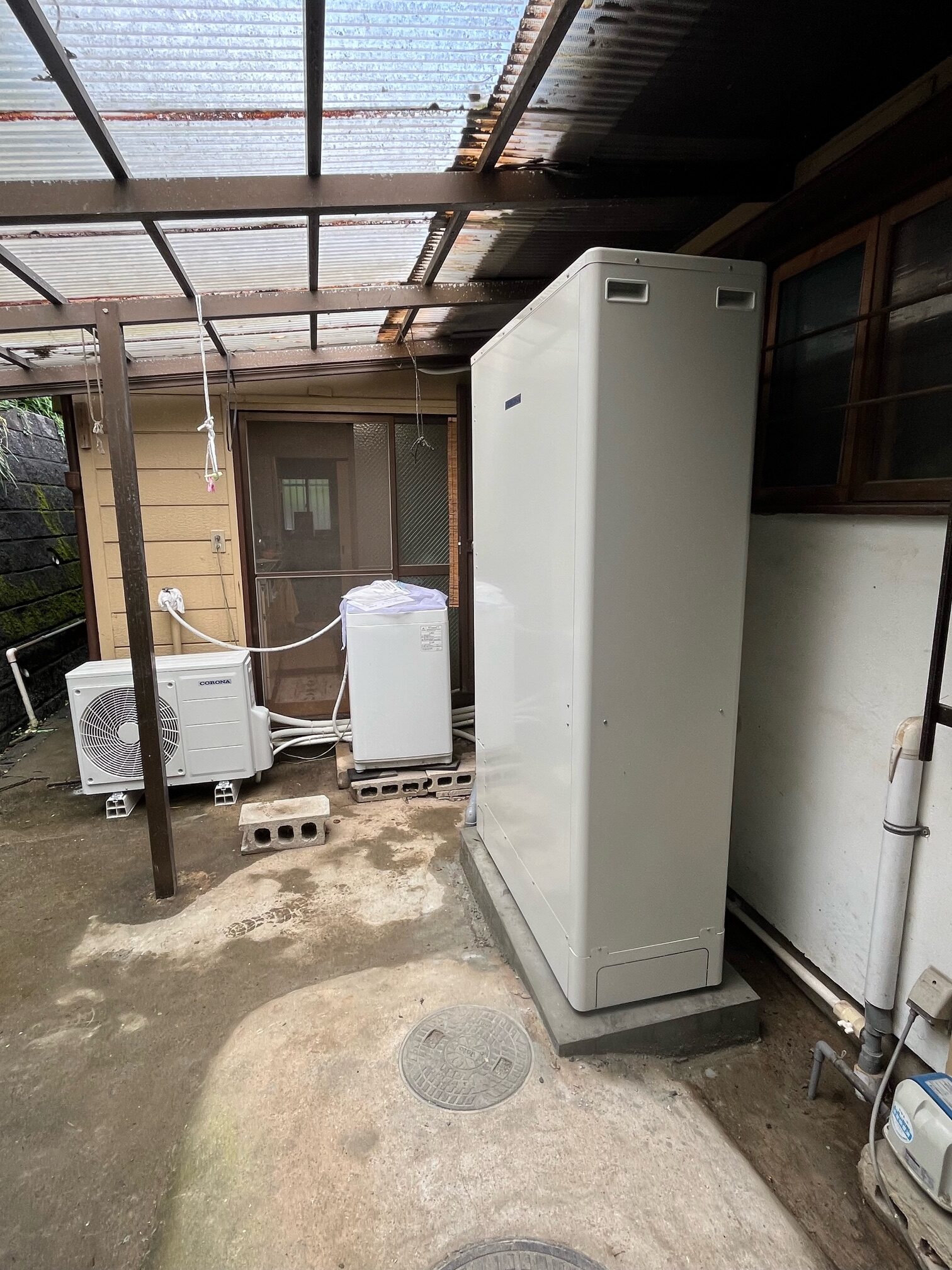 H様　エコキュート設置工事