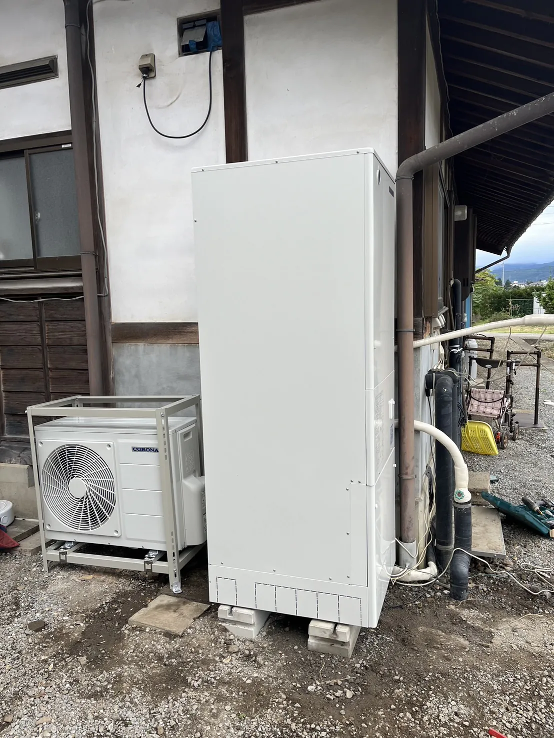 A様邸　エコキュート設置工事