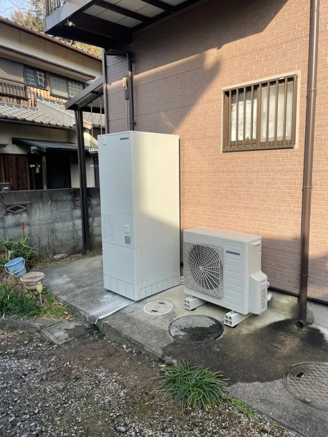 G様邸　エコキュート設置工事