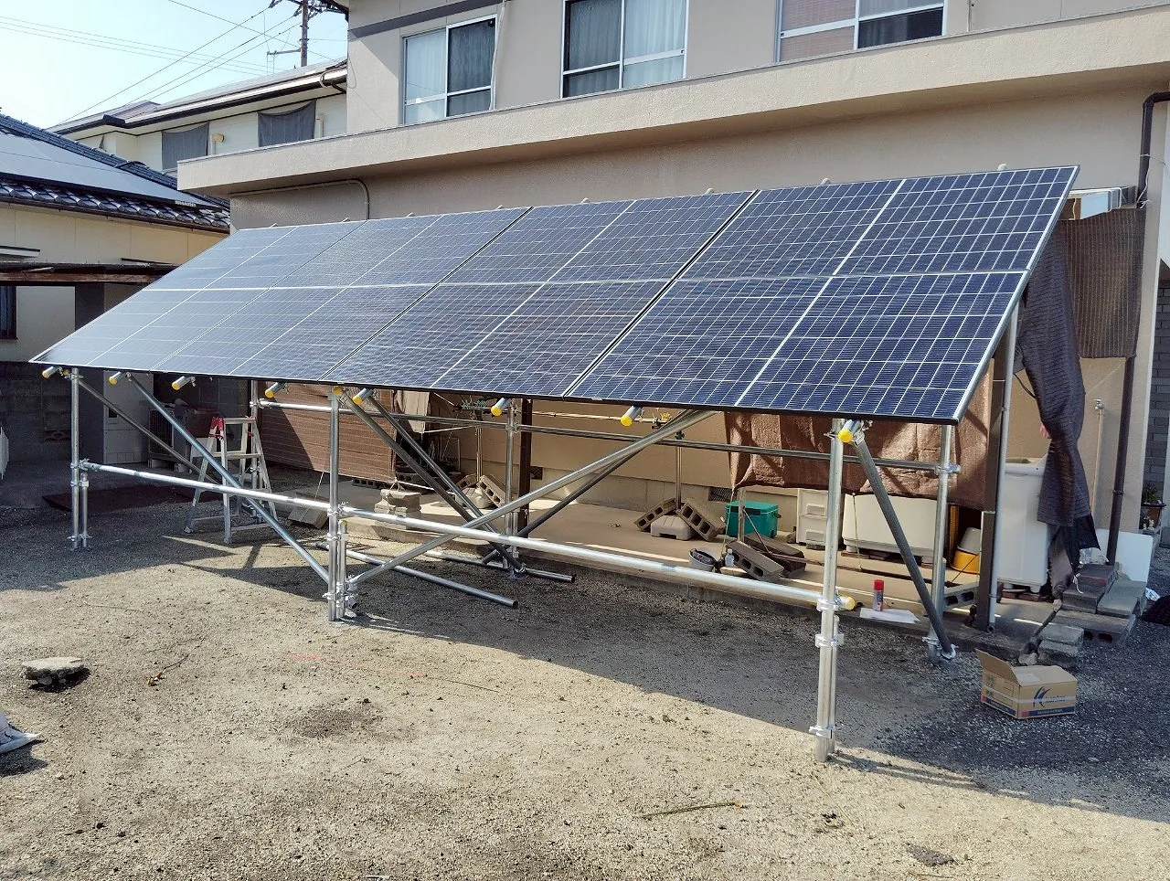 T様　太陽光発電設置工事